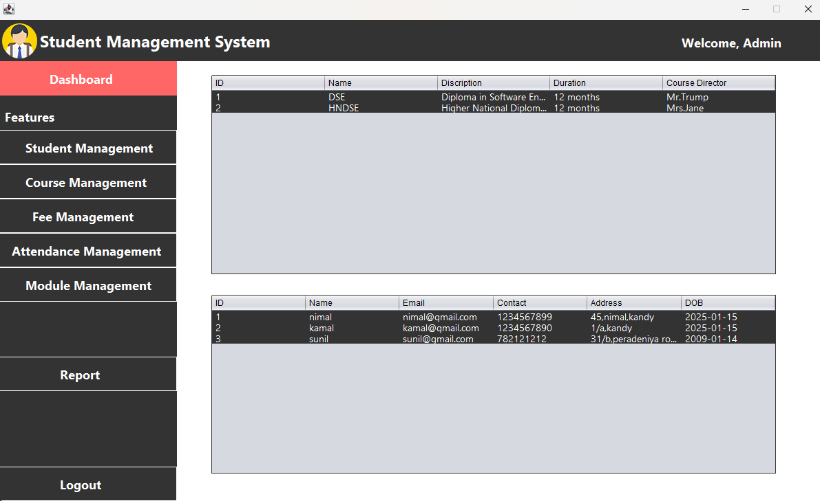 Student Management System